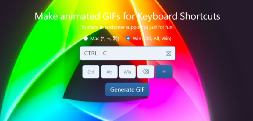 Gifboard 鍵盤快速鍵 Gif 動畫圖產生器 Windows 及 Mac 都可用