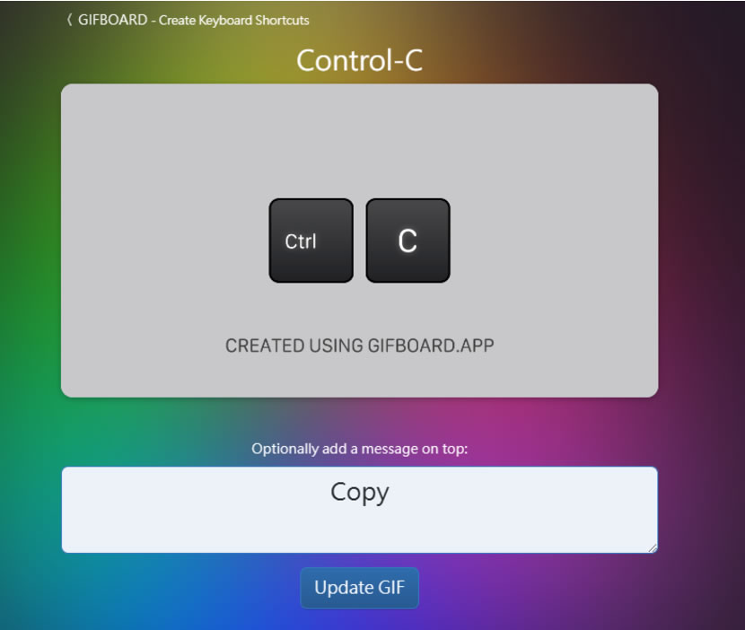 Gifboard 鍵盤快速鍵 Gif 動畫圖產生器 Windows 及 Mac 都可用 Gifboard 鍵盤快速鍵 Gif 動畫圖產生器 Windows 及 Mac 都可用