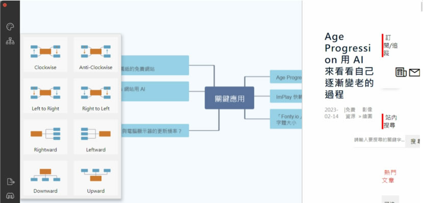 MindPane 將任何網頁快速轉換為思維導圖（瀏覽器擴充功能）
