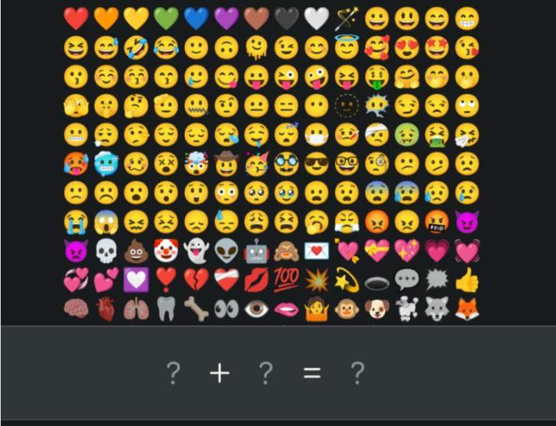 Emoji Kitchen Browser 讓 Emoji 搭配 Emoji 產生新 Emoji 表情符號的免費線上服務
