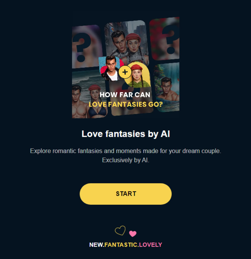 Love fantasies by AI 合成任兩張人像圖片成漫畫風格的免費線上服務 Love fantasies by AI 合成任兩張人像圖片成漫畫風格的免費線上服務