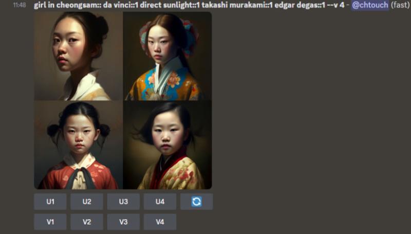 「MidJourney Prompt Helper」MidJourney 指令助手，協助將文字指令額外加入燈光、藝術家等效果