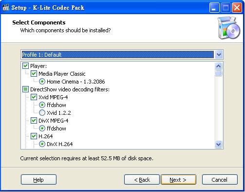 K-Lite Codec Pack 最齊全的影音解碼器 K-Lite Codec Pack 最齊全的影音解碼器