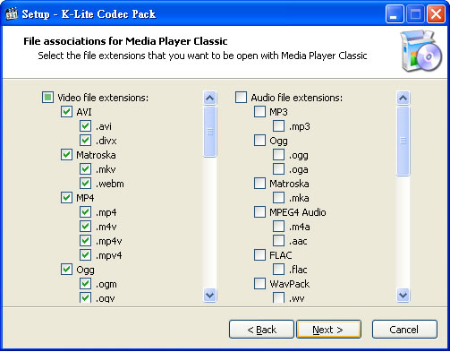 K-Lite Codec Pack 最齊全的影音解碼器 K-Lite Codec Pack 最齊全的影音解碼器