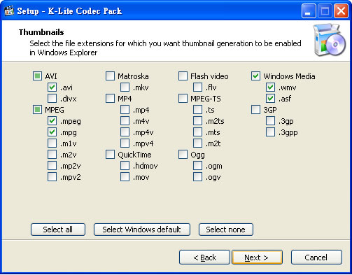 K-Lite Codec Pack 最齊全的影音解碼器 K-Lite Codec Pack 最齊全的影音解碼器