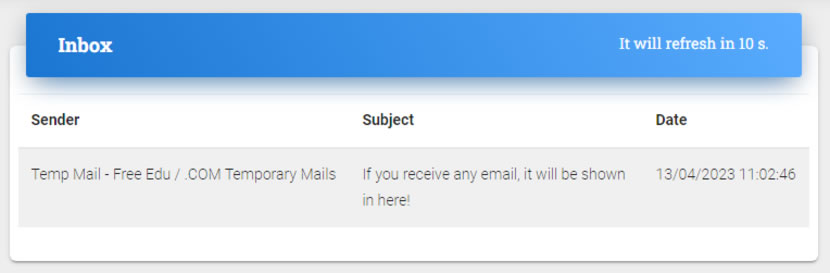 eTempMail - .edu 臨時電子郵件信箱免費服務,具恢復金鑰可延續使用 eTempMail - .edu 臨時電子郵件信箱免費服務,具恢復金鑰可延續使用