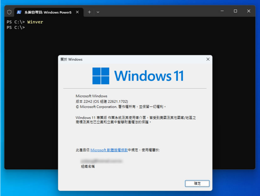 TimVer 一站式顯示 Windows 版本及電腦硬體相關訊息的工具