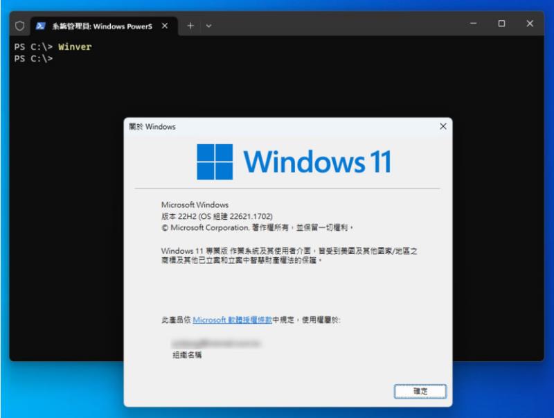 TimVer 一站式顯示 Windows 版本及電腦硬體相關訊息的工具