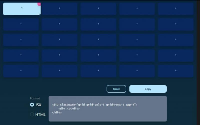 Tailwindgen  線上 Tailwind CSS 網頁佈局產生器