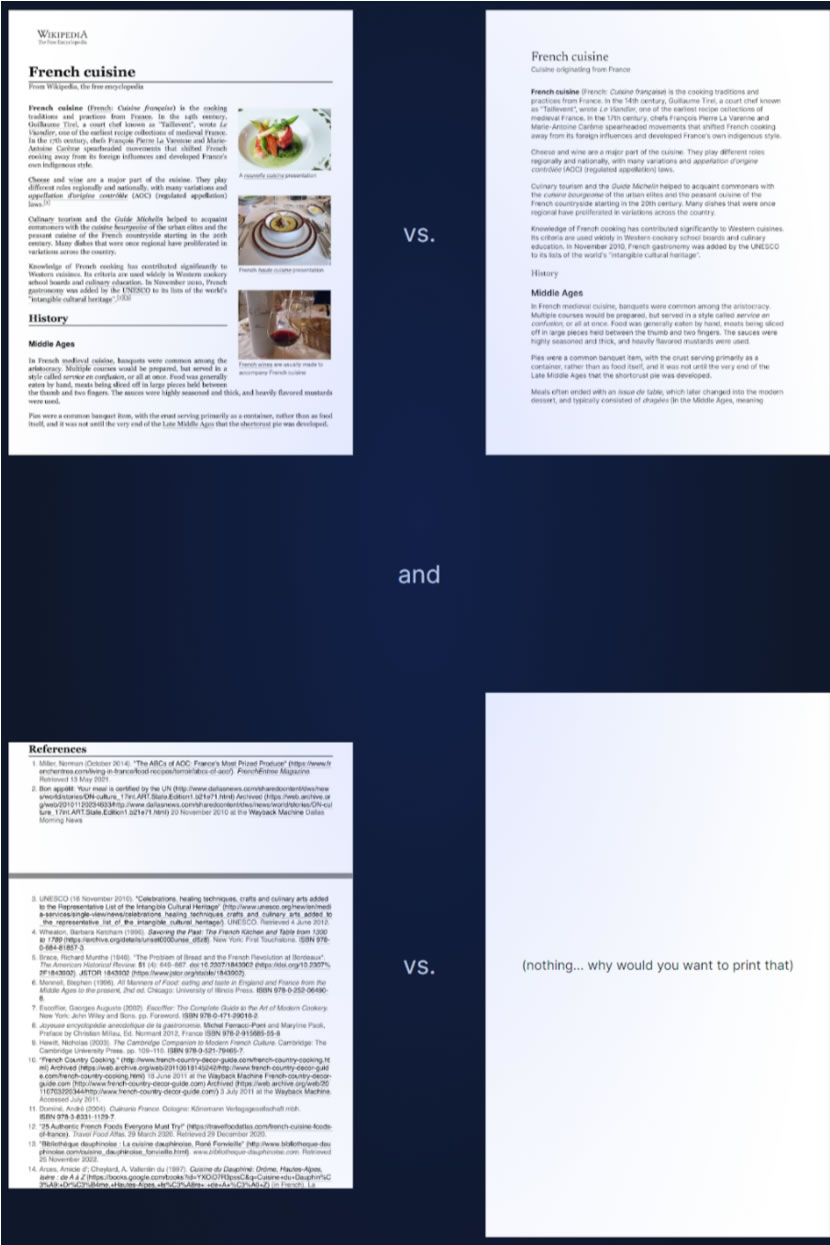 Wikiprint 讓維基百科可以列印出易於閱讀的模式,還可自選要列印的目次 Wikiprint 讓維基百科可以列印出易於閱讀的模式,還可自選要列印的目次