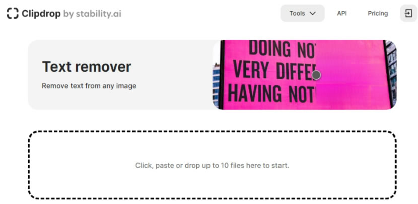 ClipDrop Text Remover 刪除圖片上的文字,讓圖片可以重新利用 ClipDrop Text Remover 刪除圖片上的文字,讓圖片可以重新利用