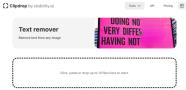 ClipDrop Text Remover 
