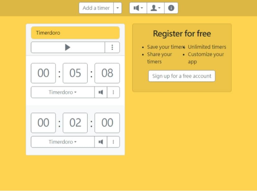 Timerdoro 有效提升工作效率與時間管理的線上倒數計時器 Timerdoro 有效提升工作效率與時間管理的線上倒數計時器