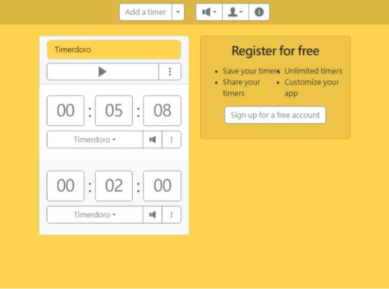 Timerdoro 有效提升工作效率與時間管理的線上倒數計時器