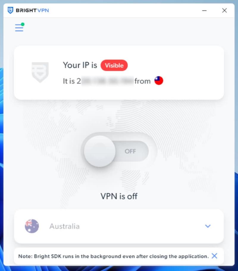 Bright VPN 提供覆蓋全球60多個位置的免費 VPN服務
