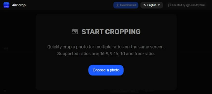 4in1crop 一鍵將圖片裁剪出多種最適比例,還可以手動調整 4in1crop 一鍵將圖片裁剪出多種最適比例,還可以手動調整