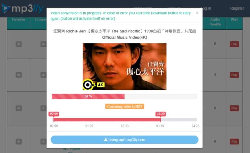 MP3ify 從YouTube音樂搜尋到轉成MP3並下載的一站式免費工具