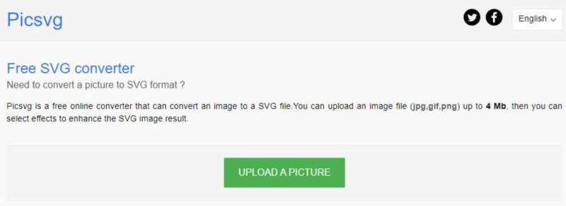Picsvg 免費 SVG 線上轉換器，支援 jpg、gif 與 png