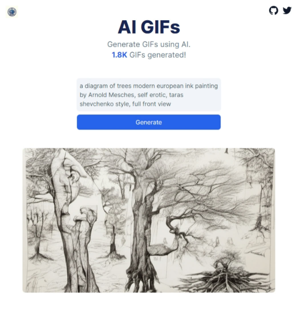 AI GIFs 讓 AI 根據文字描述產生 GIF 動畫圖片 AI GIFs 讓 AI 根據文字描述產生 GIF 動畫圖片
