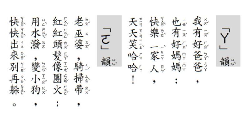 國小一年級注音符號大會考題庫，有「先拼音在造詞」、「回答問題」、「看圖圈字」等 8 個單元