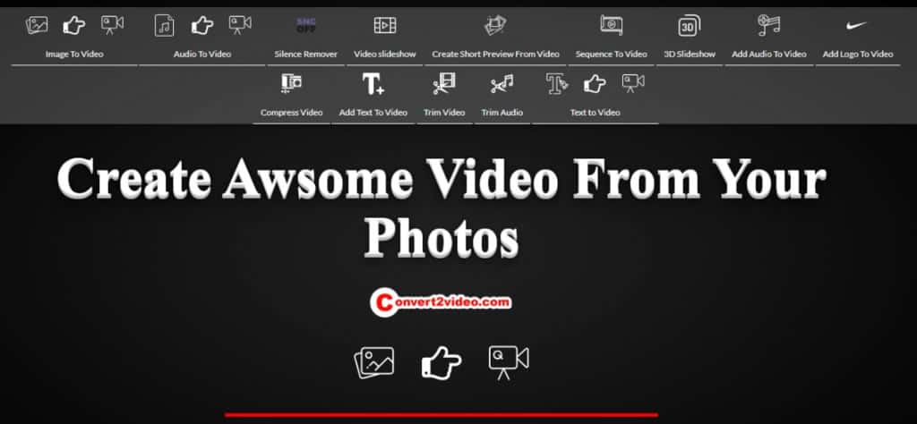 convert2video 將多張相片轉成可播放的 MP4 影片並加入背景音樂
