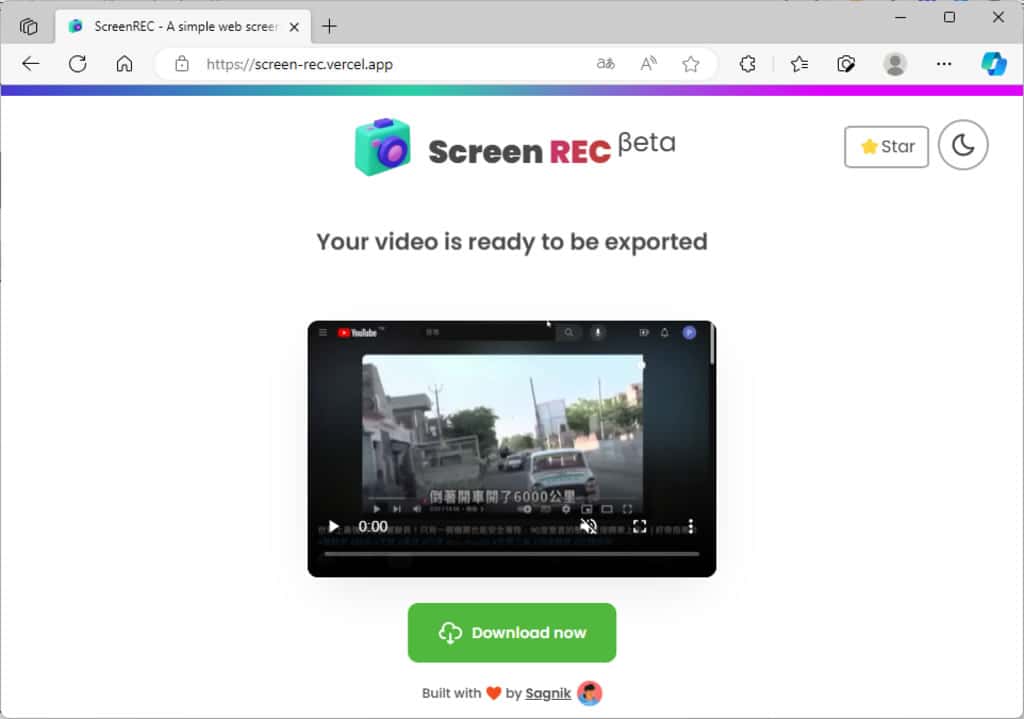 ScreenREC 免費線上螢幕錄影工具,同時錄製聲音與畫面成 webM 或 MP4 檔案 ScreenREC 免費線上螢幕錄影工具,同時錄製聲音與畫面成 webM 或 MP4 檔案