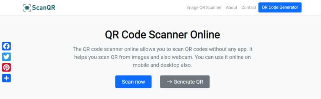 ScanQR 免費線上二維碼辨識工具,輕鬆解讀 QR Code 內容 ScanQR 免費線上二維碼辨識工具,輕鬆解讀 QR Code 內容