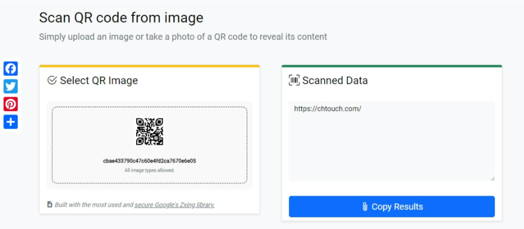 ScanQR 免費線上二維碼辨識工具,輕鬆解讀 QR Code 內容 ScanQR 免費線上二維碼辨識工具,輕鬆解讀 QR Code 內容