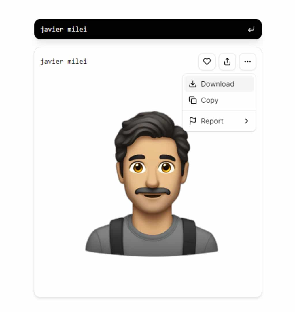 AI Emoji Generator 免費創造符合文字描述的表情符號,輕鬆下載 PNG 圖片 AI Emoji Generator 免費創造符合文字描述的表情符號,輕鬆下載 PNG 圖片
