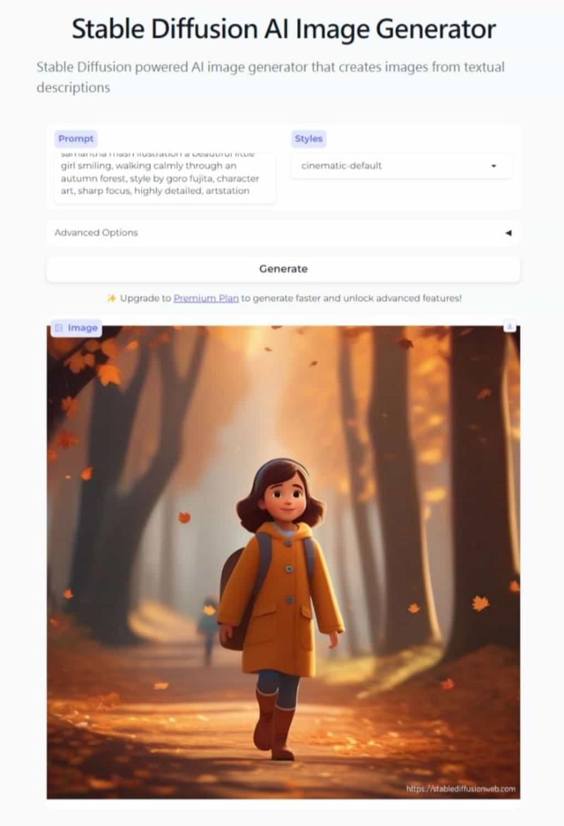 Stable Diffusion AI Image Generator：線上免費使用  Stable Diffusion 以文字描述生成可商用圖像