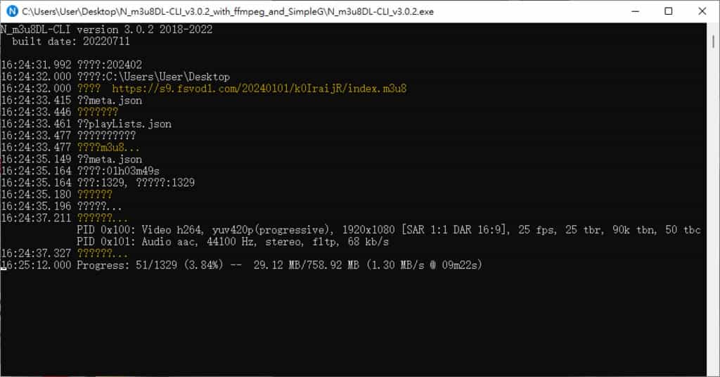 N_m3u8DL-CLI：免費 M3U8 解析與下載利器，輕鬆取得串流影音媒體