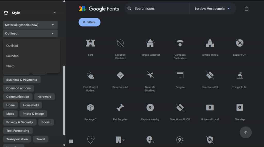 Material Symbols & Icons:Google Fonts 所推出圖示字型,還有 SVG 及 PNG 可選 Material Symbols & Icons:Google Fonts 所推出圖示字型,還有 SVG 及 PNG 可選