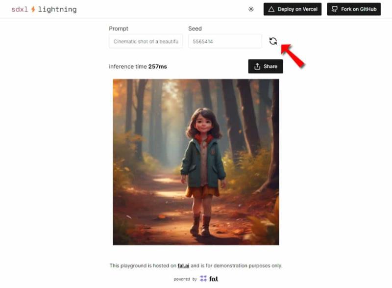 SDXL lightning：免費 AI 工具，即時生成文字描述的圖像