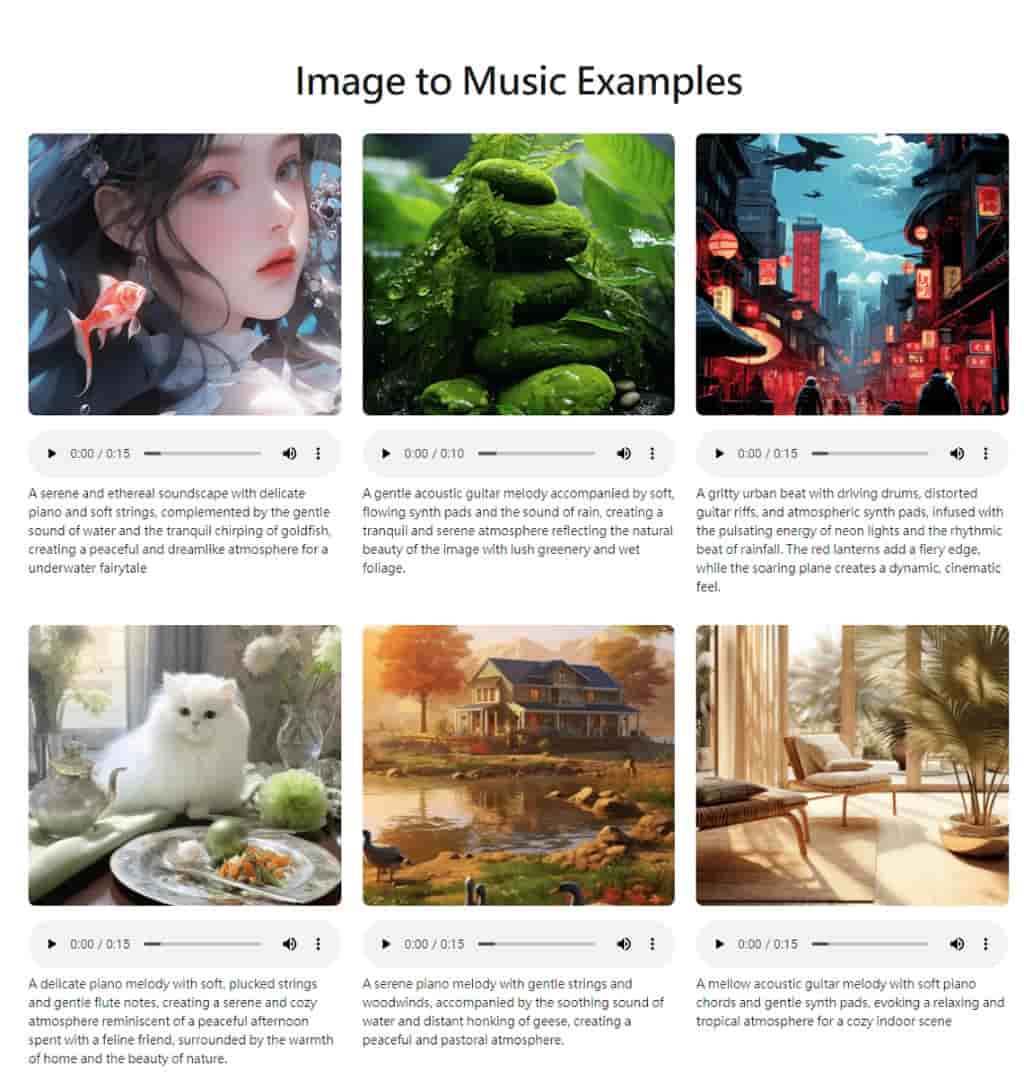 AI Image to Music Generator:免費且無限次使用的線上圖像轉音樂 AI 工具 AI Image to Music Generator:免費且無限次使用的線上圖像轉音樂 AI 工具