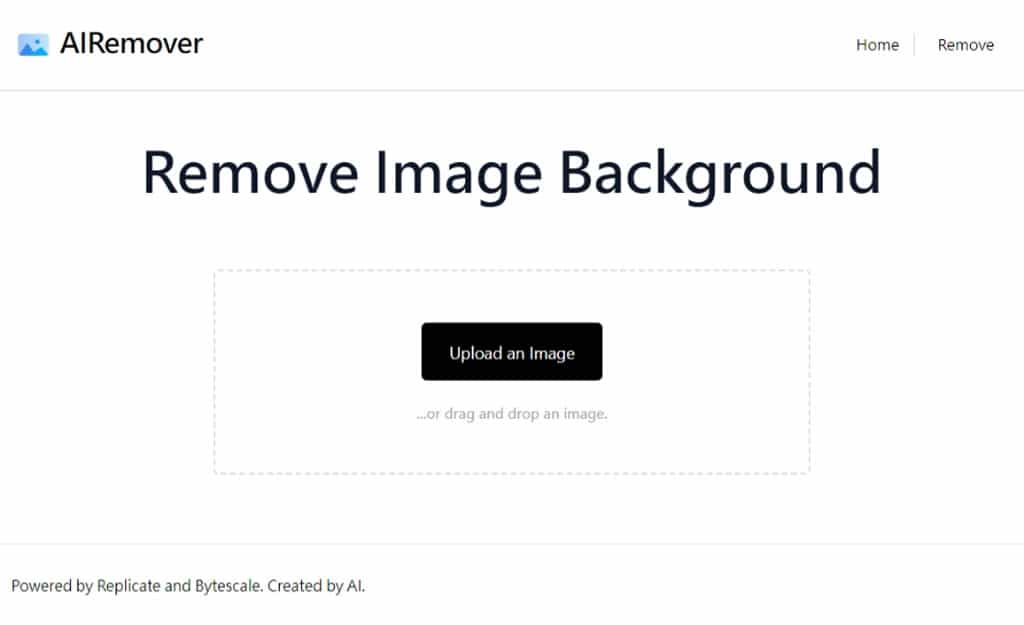 AIRemover：圖片背景移除免費 AI 工具，免註冊無使用次數限制
