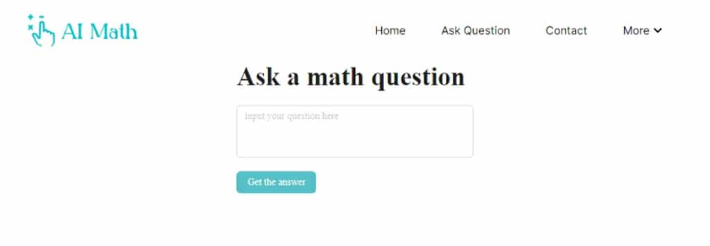 AI Math:免費數學學習AI工具,詳列解題過程並提供解說 AI Math:免費數學學習AI工具,詳列解題過程並提供解說