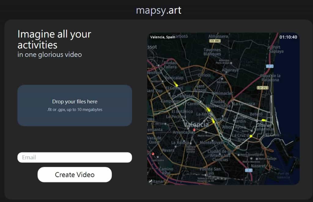 Mapsy Art:免費地圖路線動畫製作工具,讓跑步等活動路線動起來 Mapsy Art:免費地圖路線動畫製作工具,讓跑步等活動路線動起來