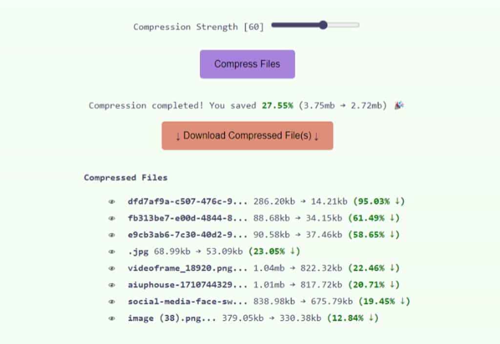 Bulk Image Compressor：免費壓縮 JPG、JPEG 和 PNG 圖像的線上工具