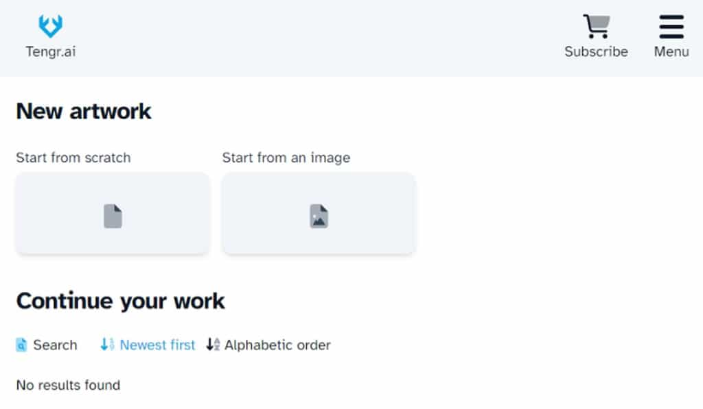 Tengr Image AI 產圖工具，支援中文描述、19種風格圖片可商用