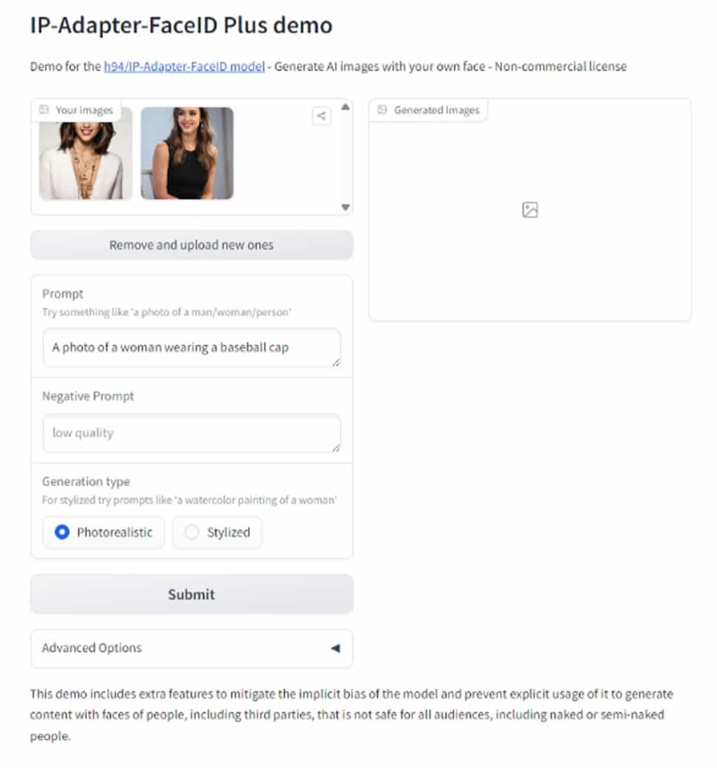 IP Adapter FaceID:自訂人物場景圖像,根據提供的人物照片和 Prompt 由 AI 生成 IP Adapter FaceID:自訂人物場景圖像,根據提供的人物照片和 Prompt 由 AI 生成