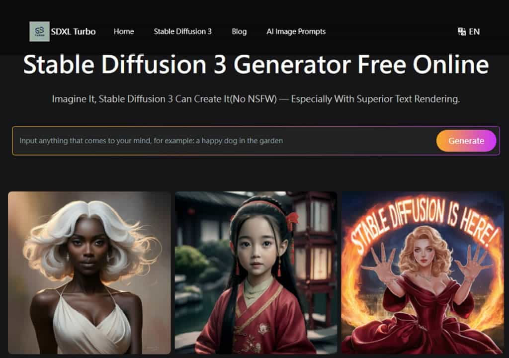 免費 AI 文生圖服務:Stable Diffusion 3 Generator Free Online 免費 AI 文生圖服務:Stable Diffusion 3 Generator Free Online
