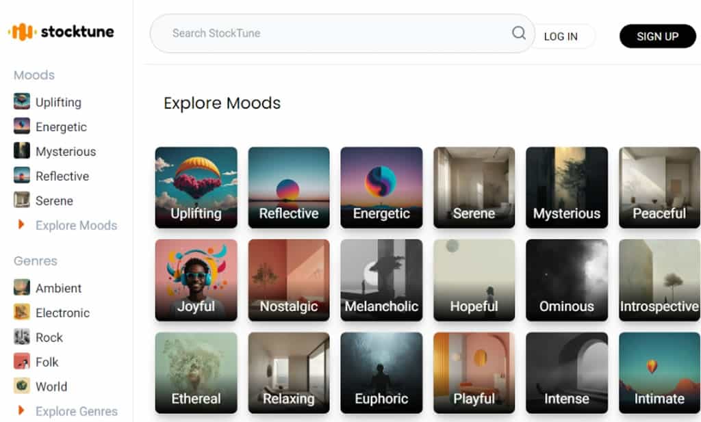 StockTune 免費人工智慧音樂庫,可個人與商業用途使用 StockTune 免費人工智慧音樂庫,可個人與商業用途使用
