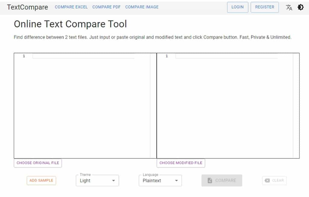 TextCompare 線上比較 Excel、PDF 及圖片,快速找出檔案不同之處 TextCompare 線上比較 Excel、PDF 及圖片,快速找出檔案不同之處