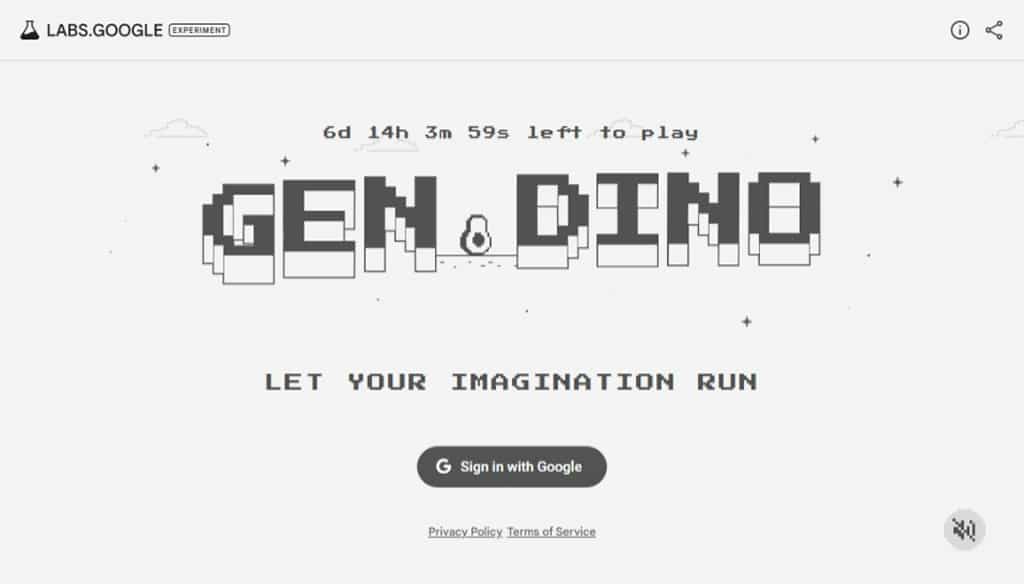 GenDino：讓 AI 根據文字提示產生 Chrome Dino 遊戲內的角色、障礙與背景