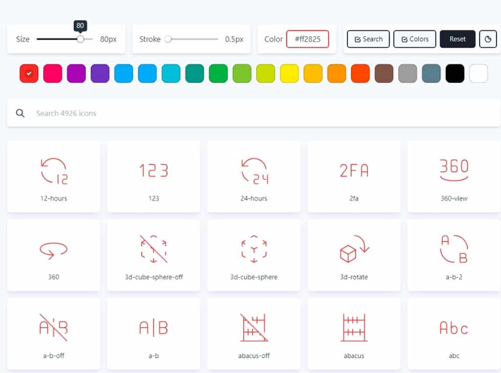 免費可商用圖示庫:Tabler Icons 提供高度可自訂的開放原始碼 SVG 圖示集 免費可商用圖示庫:Tabler Icons 提供高度可自訂的開放原始碼 SVG 圖示集