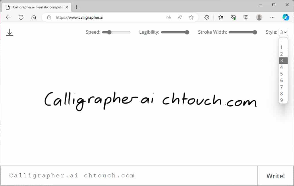 AI 手寫字型產生器 Calligrapher.ai:讓英文文字瞬間變成手寫風格字體且以 SVG 圖檔下載 AI 手寫字型產生器 Calligrapher.ai:讓英文文字瞬間變成手寫風格字體且以 SVG 圖檔下載