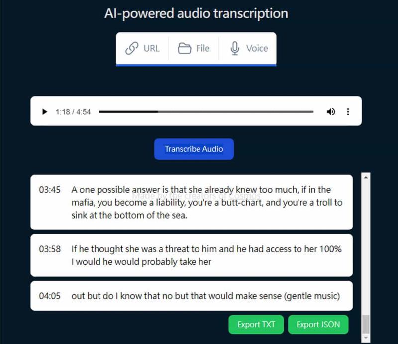 Skeleton Fingers：AI 驅動的音檔轉逐字稿免費工具，不限時長且無使用次數限制