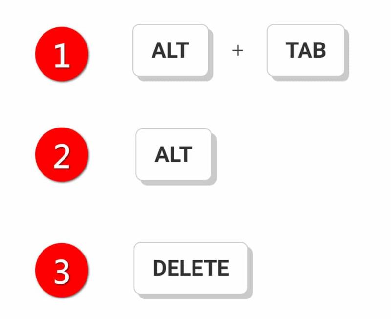 如何在 Windows 中使用 Alt + Tab 時關閉視窗