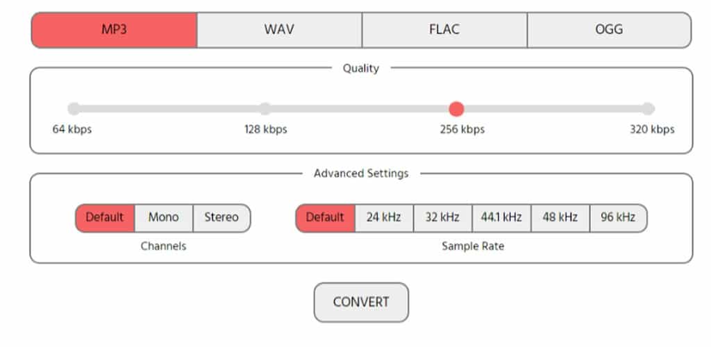 線上音檔格式轉換工具:Online Audio Converter 支援 MP3、WAV、FLAC 和 OGG 互轉 線上音檔格式轉換工具:Online Audio Converter 支援 MP3、WAV、FLAC 和 OGG 互轉