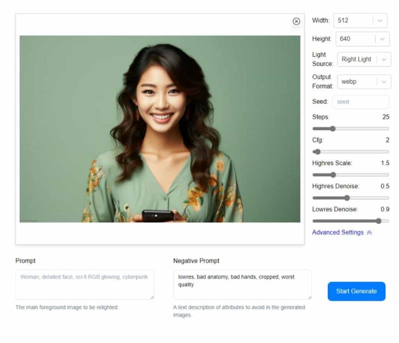 ICLight：用 AI 替照片重新打上自然且流暢的光線，無使用次數限制
